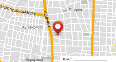 Location of business on map