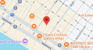 Location of business on map