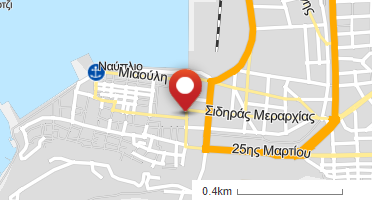Location of business on map