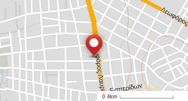 Location of business on map