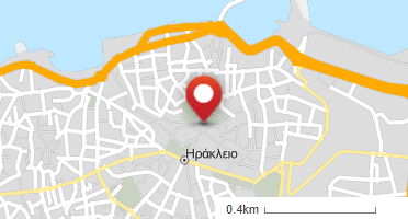 Location of business on map