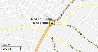 Χάρτης και σημείο της επιχείρησης