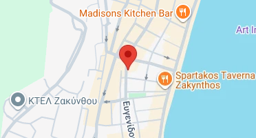 Location of business on map