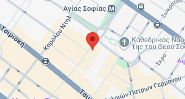 Location of business on map