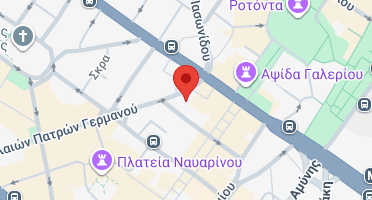 Location of business on map