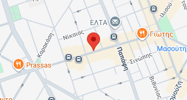 Location of business on map