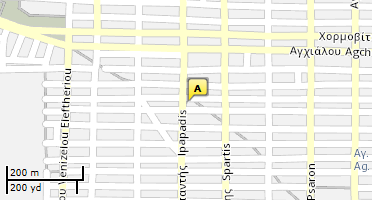 Location of business on map