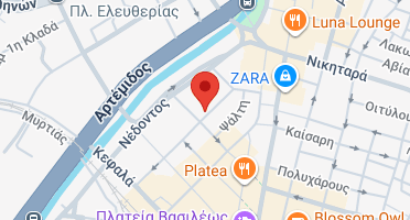 Location of business on map