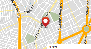 Location of business on map