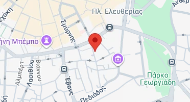 Location of business on map
