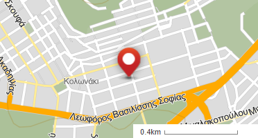 Location of business on map