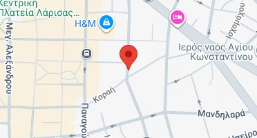 Location of business on map