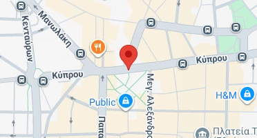 Χάρτης και σημείο της επιχείρησης