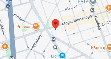 Location of business on map