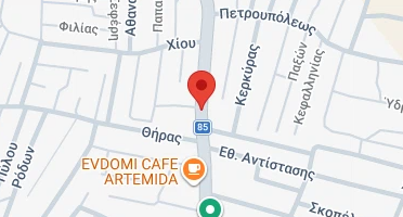 Location of business on map