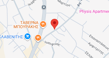 Location of business on map