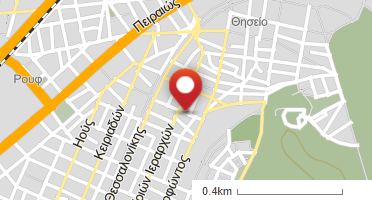 Location of business on map