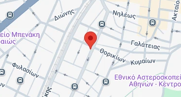 Location of business on map
