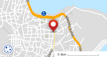 Location of business on map