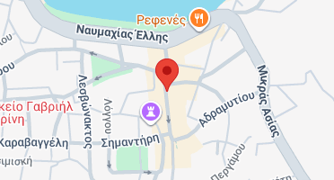 Location of business on map