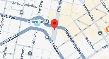 Location of business on map