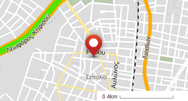 Location of business on map