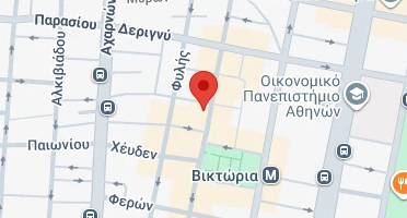 Location of business on map