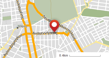 Location of business on map