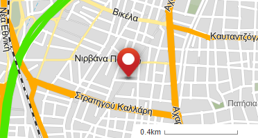 Location of business on map