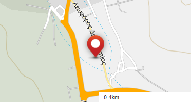 Location of business on map