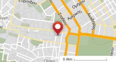 Location of business on map