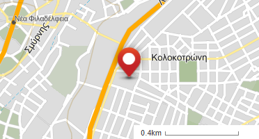 Location of business on map