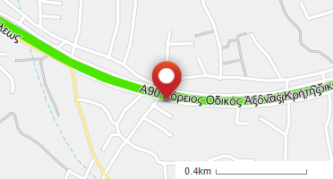 Location of business on map