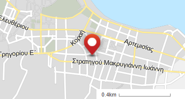 Χάρτης και σημείο της επιχείρησης