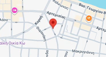 Location of business on map