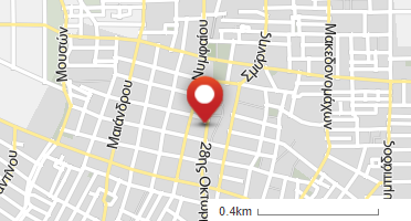 Location of business on map