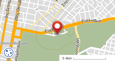 Location of business on map