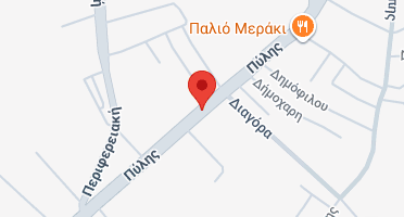 Location of business on map
