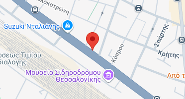 Location of business on map