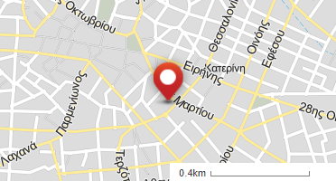 Location of business on map