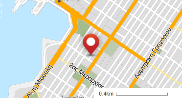Location of business on map