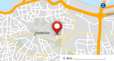 Location of business on map