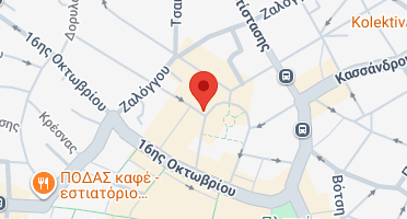 Location of business on map