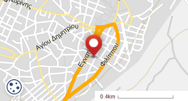 Χάρτης και σημείο της επιχείρησης