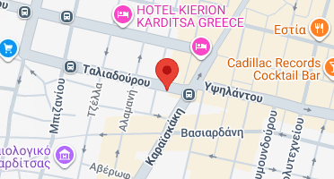 Location of business on map