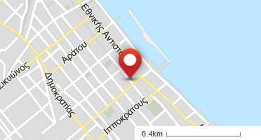 Location of business on map