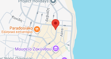 Location of business on map