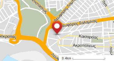 Location of business on map