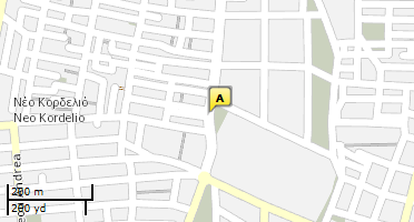 Location of business on map