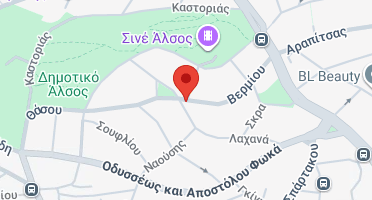 Location of business on map